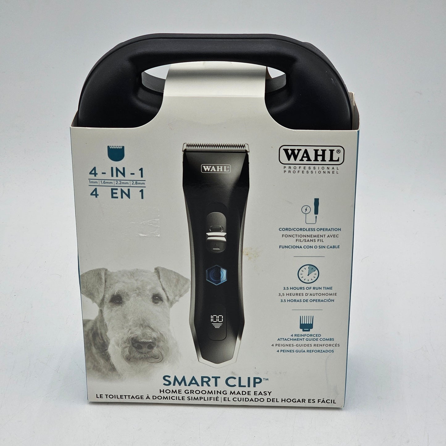 New Wahl Professional Smart Clip 4 In One