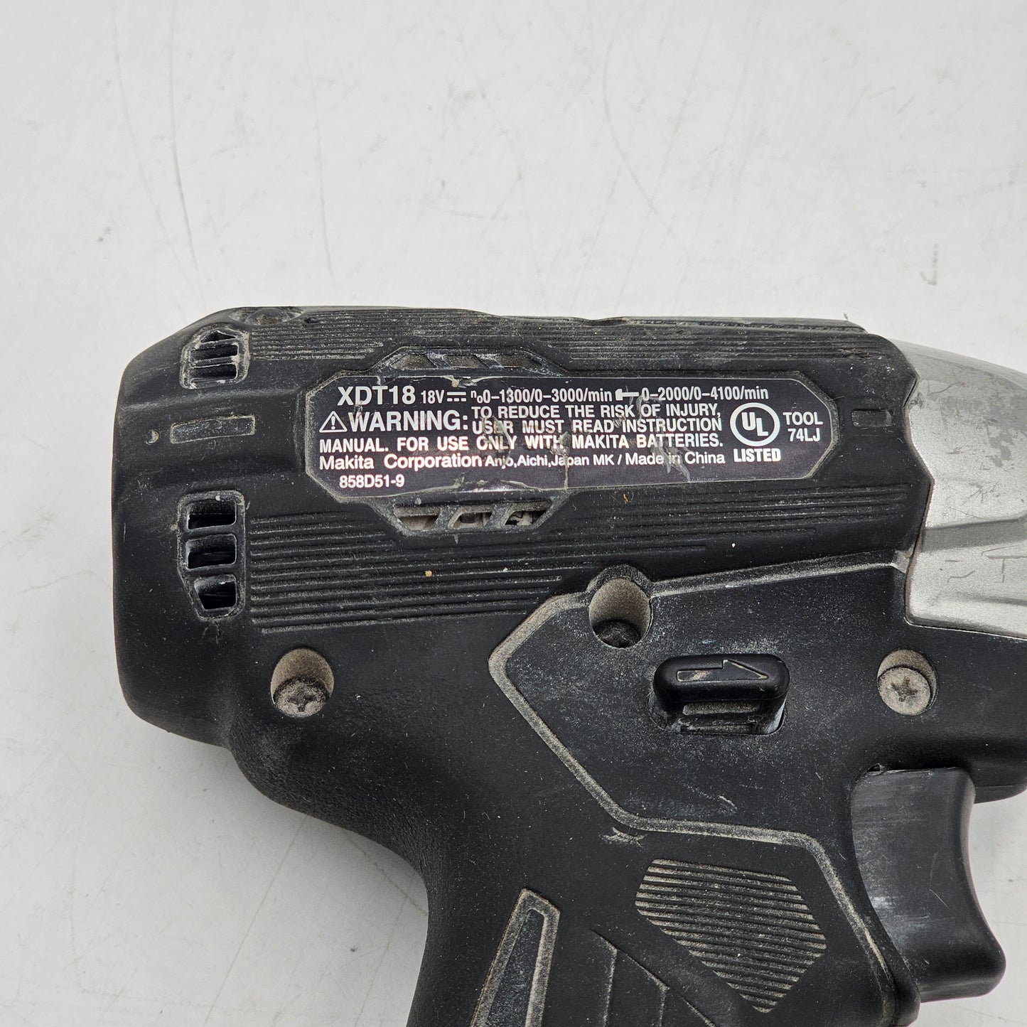 Makita Sub-Compact Impact Driver XDT18