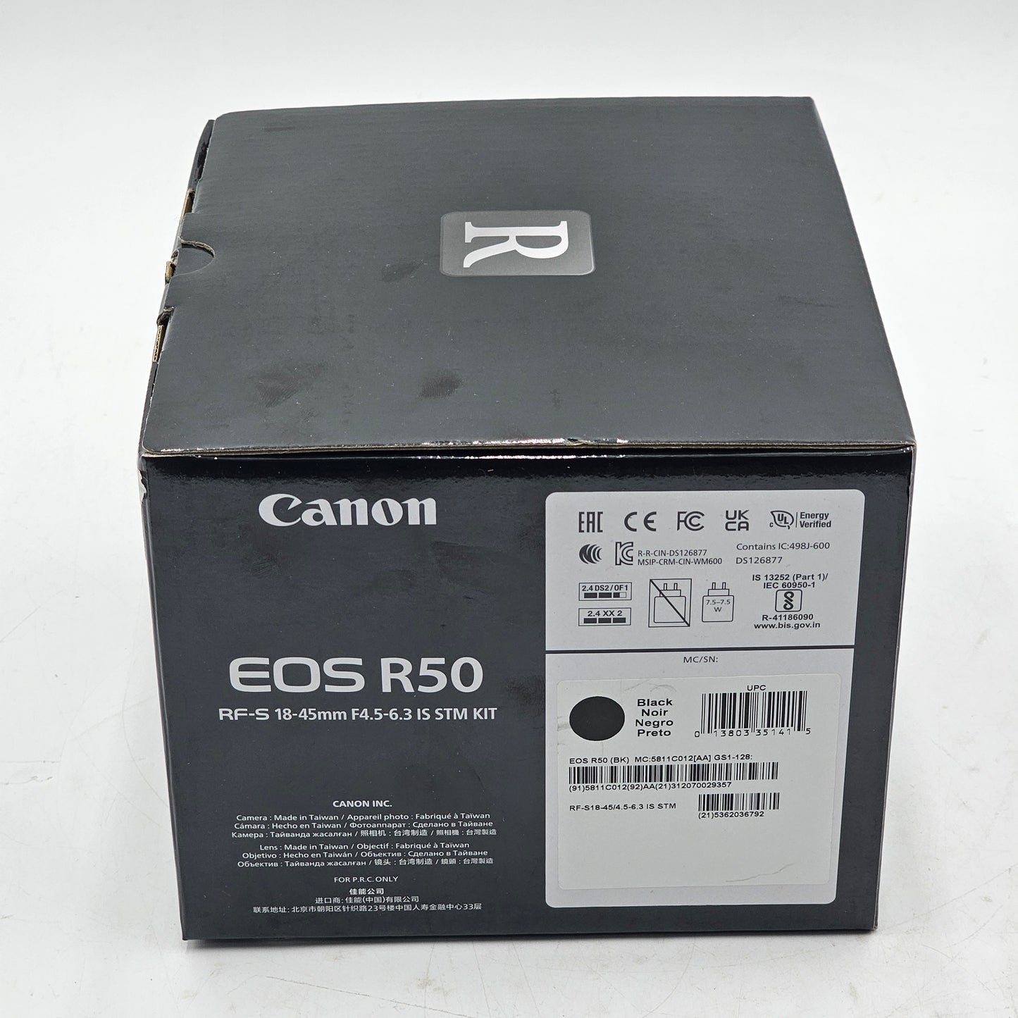 New Canon EOS R50 24.2MP Mirrorless Camera