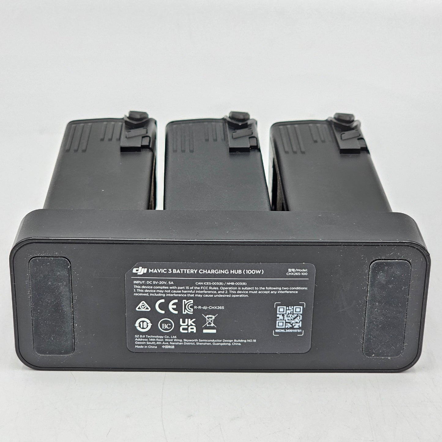 DJI CHX265-100 Mavic 3 Battery Charging Hub 100W with Batteries