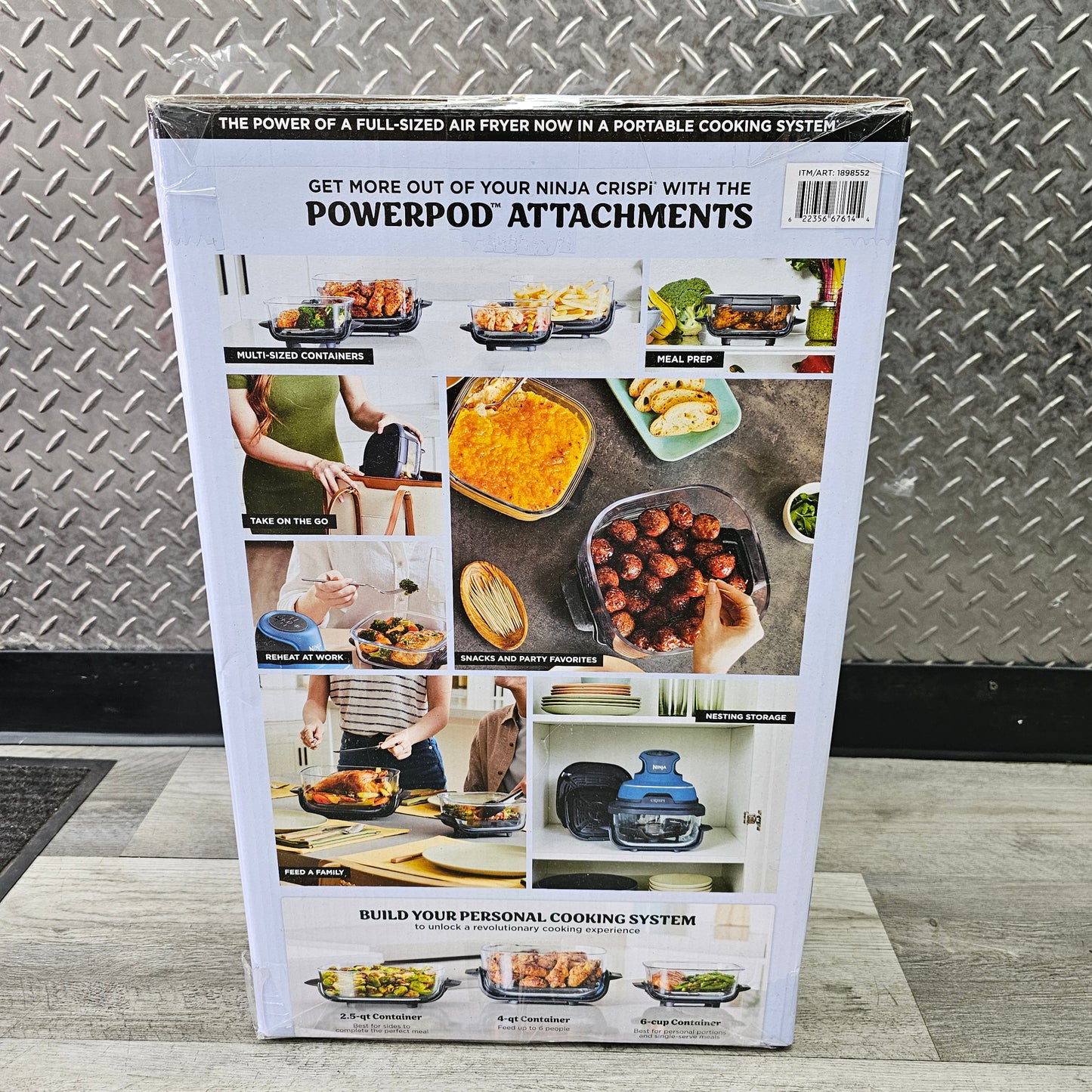 New Ninja Crispi Portable Air Fryer System 1898552