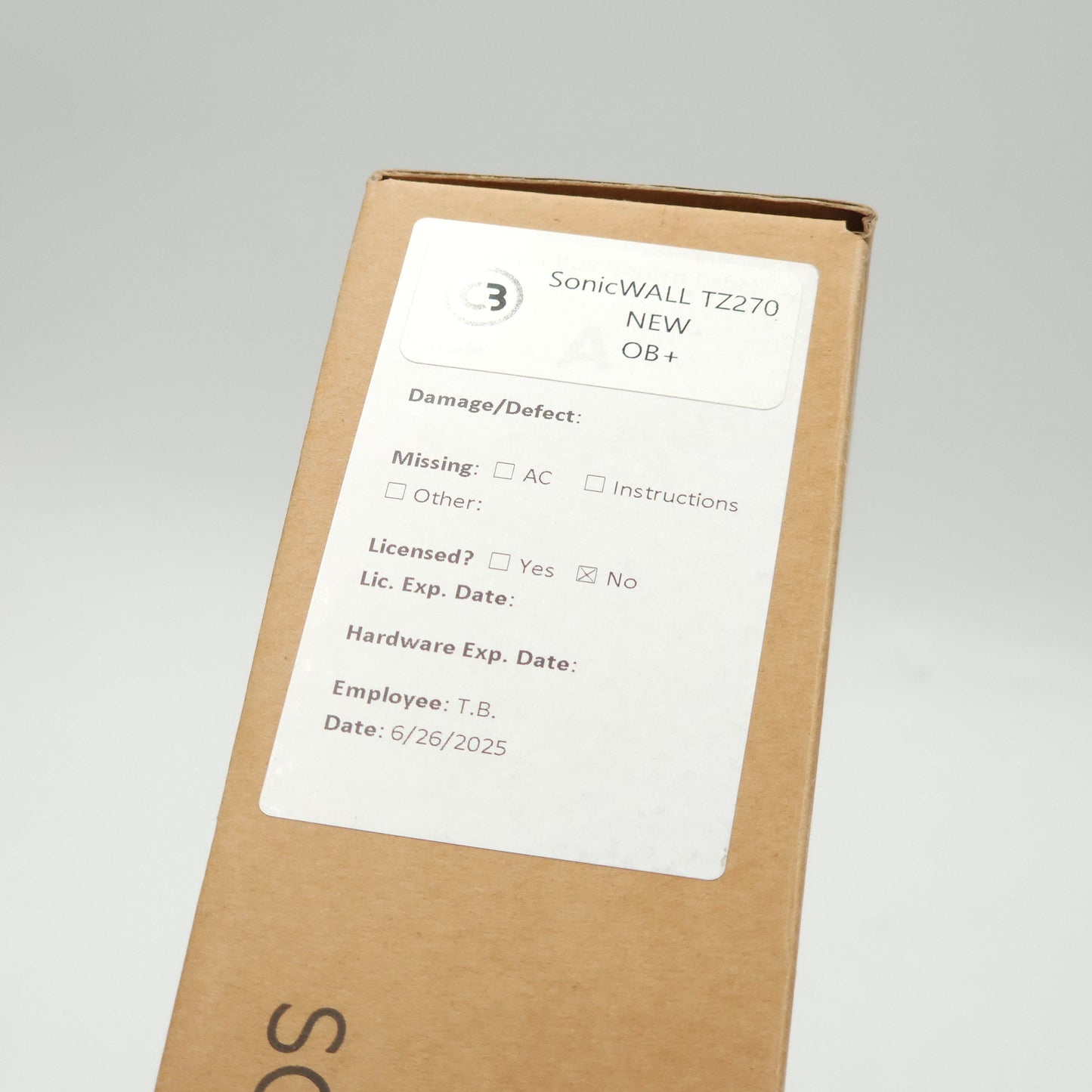 New SONICWALL Hardware Network Security Appliance TZ270