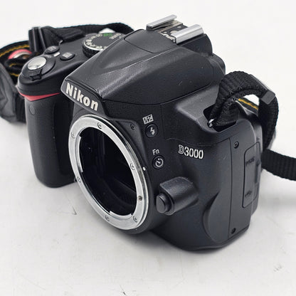 Nikon D3000 10.2MP Digital Camera Body Only