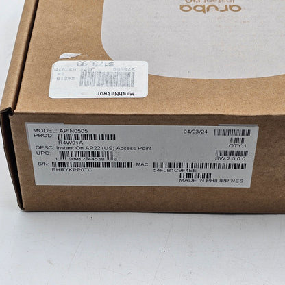 New Aruba Instant Wireless Access Point APIN0505