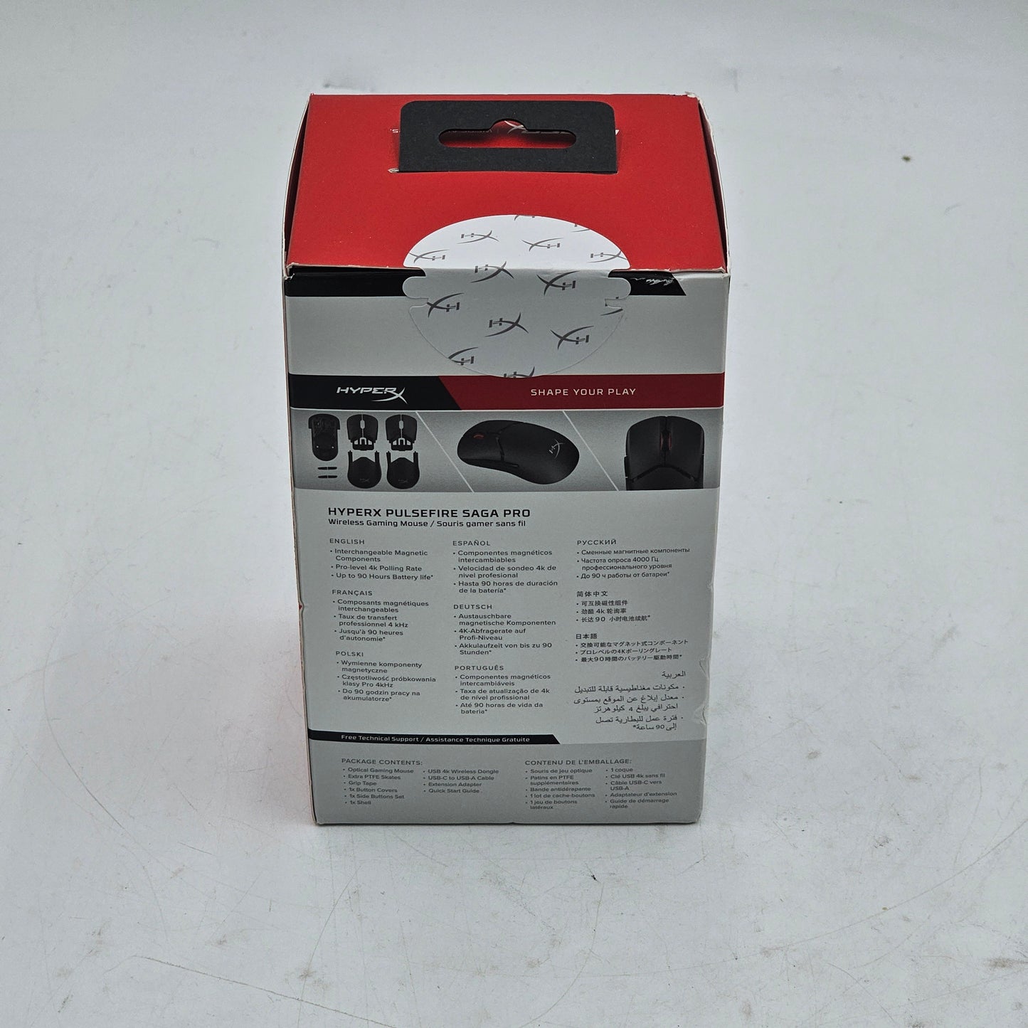 New HyperX SAGA Pro Wireless HXMS241