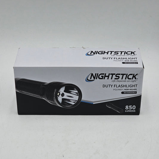 New Open Box Nightstick Duty Flashlight Rechargeable NSR-9514XL