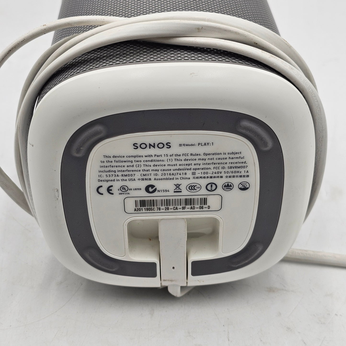 SONOS PLAY:1 Wireless Smart Speaker