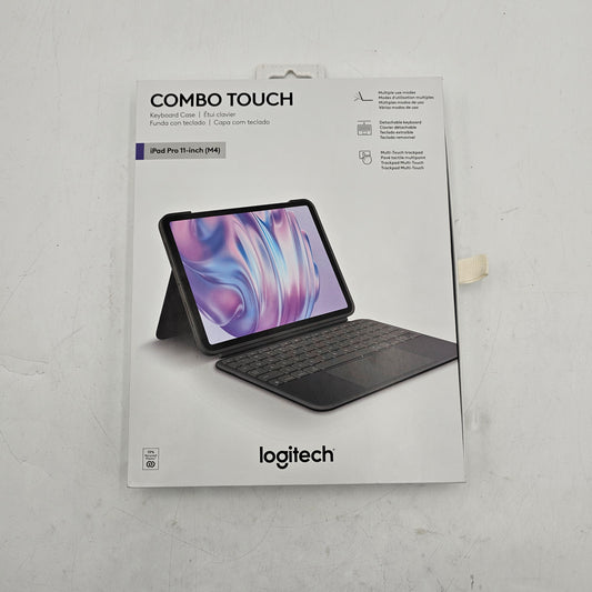 New Logitech Combo Touch for iPad Pro 11-inch M4 chip 920-012659