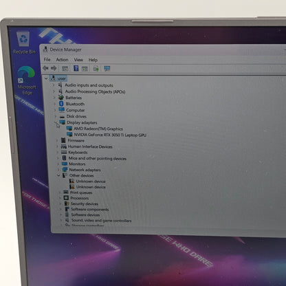 Asus G513 17.3" Ryzen 7 5800U 1.9GHz 16GB RAM 512GB SSD GeForce RTX 3050 Ti