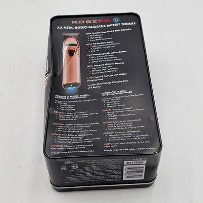 New BaBylissPRO RoseFX  FXONE Trimmer FX799RG