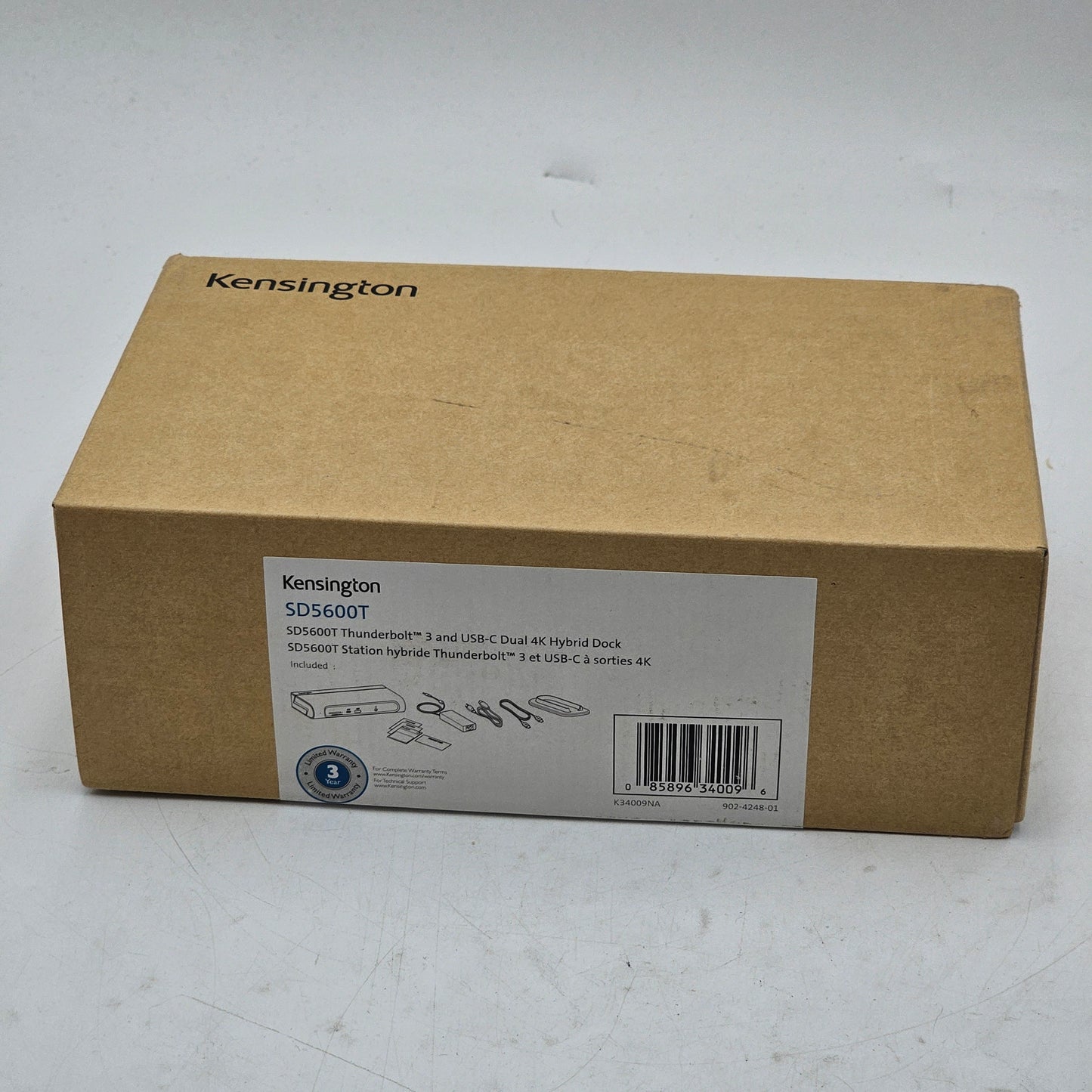 New Kensington Thunderbolt Dual USB-C Hybrid Dock SD5600T