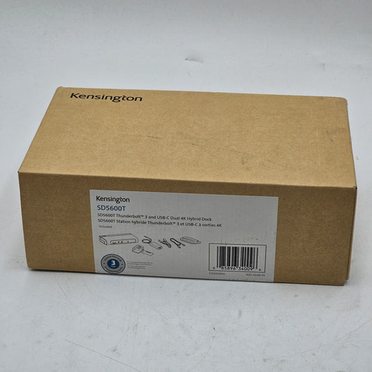 New Kensington Thunderbolt Dual USB-C Hybrid Dock SD5600T