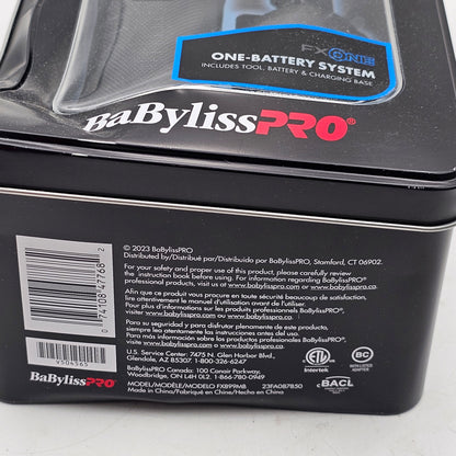 New BaBylissPRO  BLACKFX Clipper FXONE  FX899MB