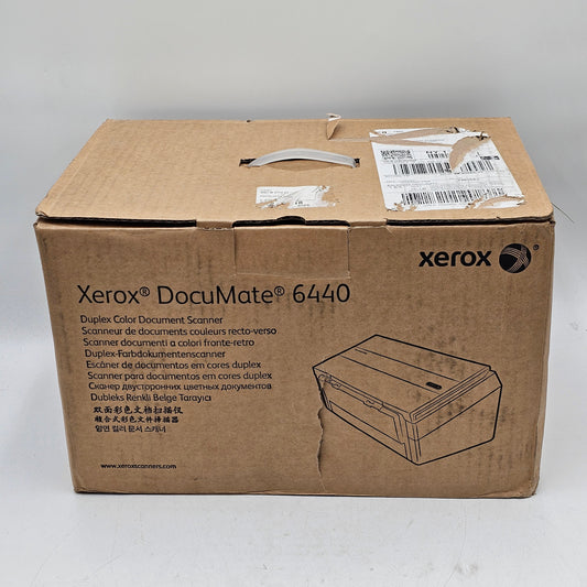 New Xerox DocuMate 6440 Duplex Color Document Scanner