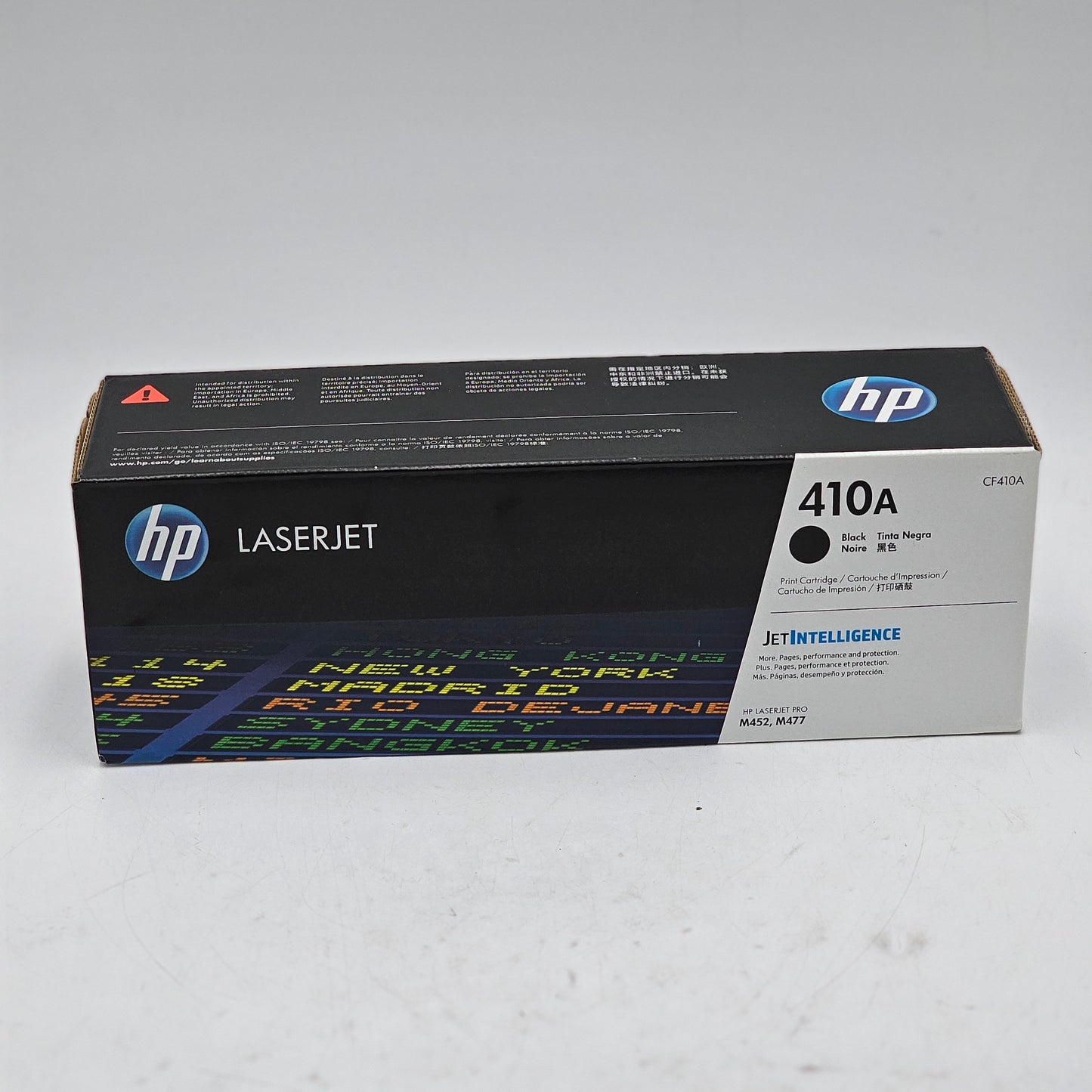 New HP LaserJet Black Print Cartridge 410A