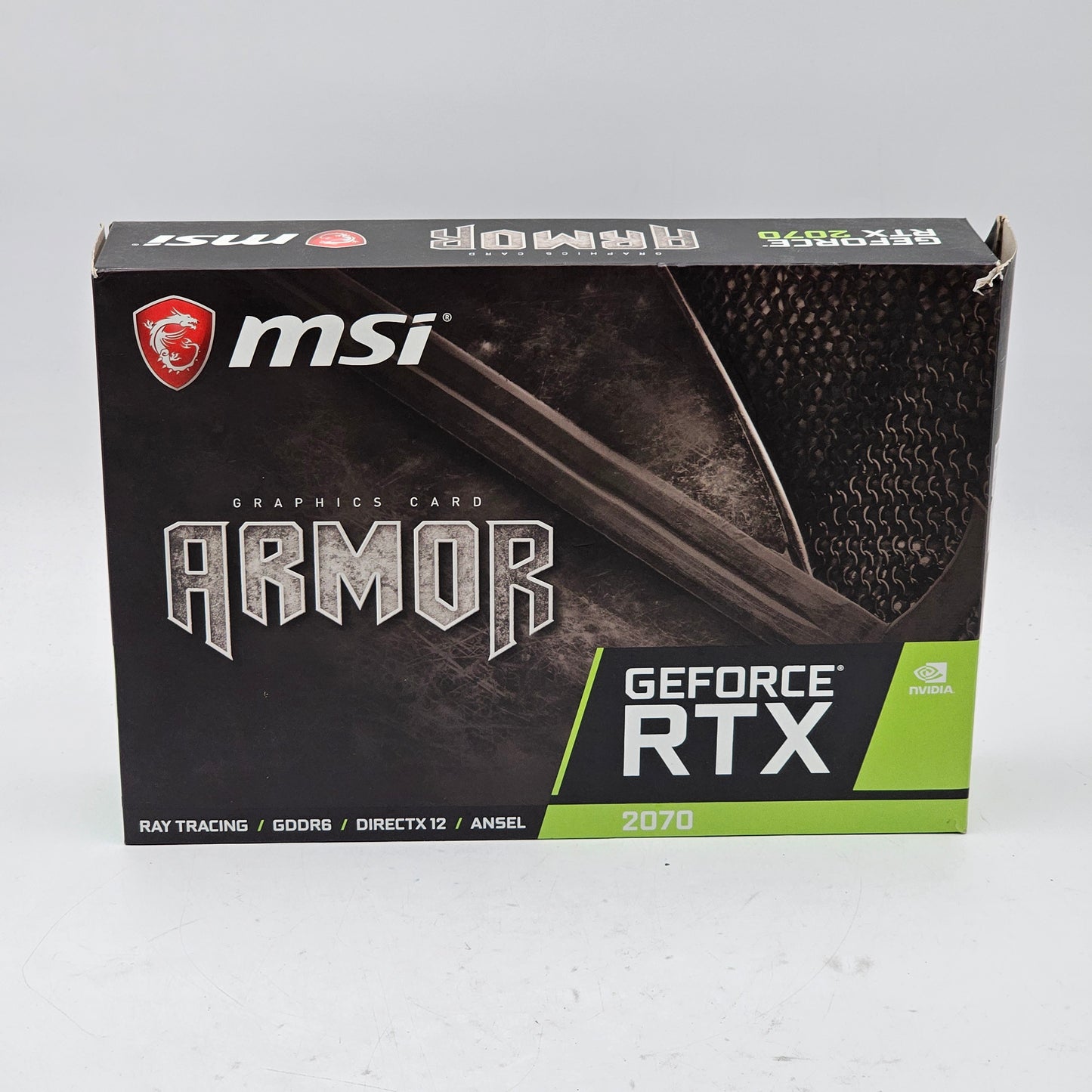 New MSI ARMOR GEFORCE RTX 2070 GDDR6 Graphics Card