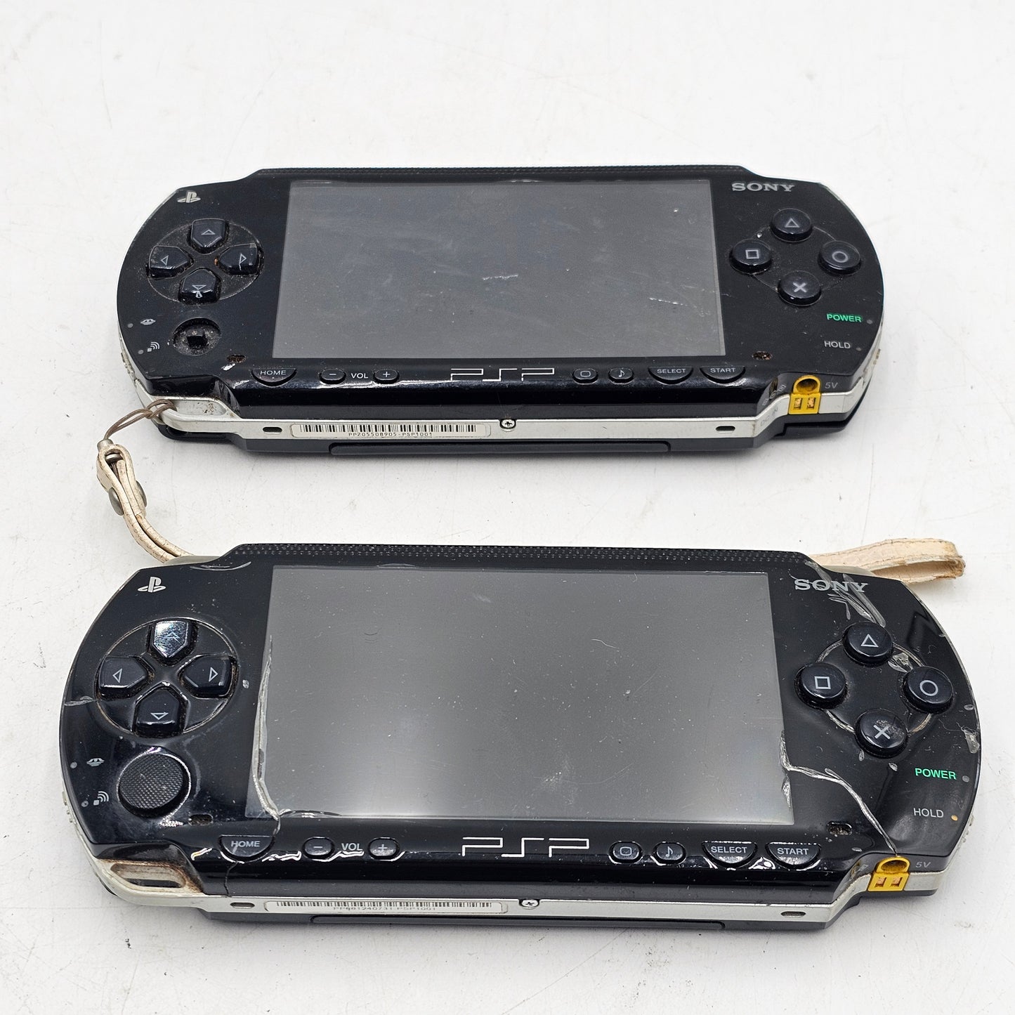 Broken Sony PSP 1000 PSP-1001 Handheld Game System Only No Battery