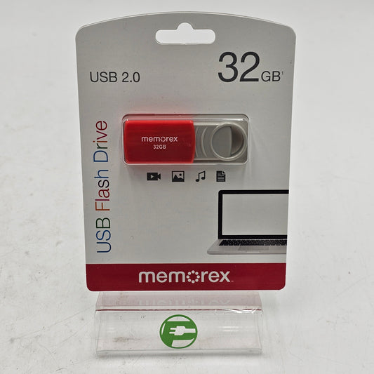 New MEMOREX USB 2.0 32GB USB Flash Drive 32GMRX