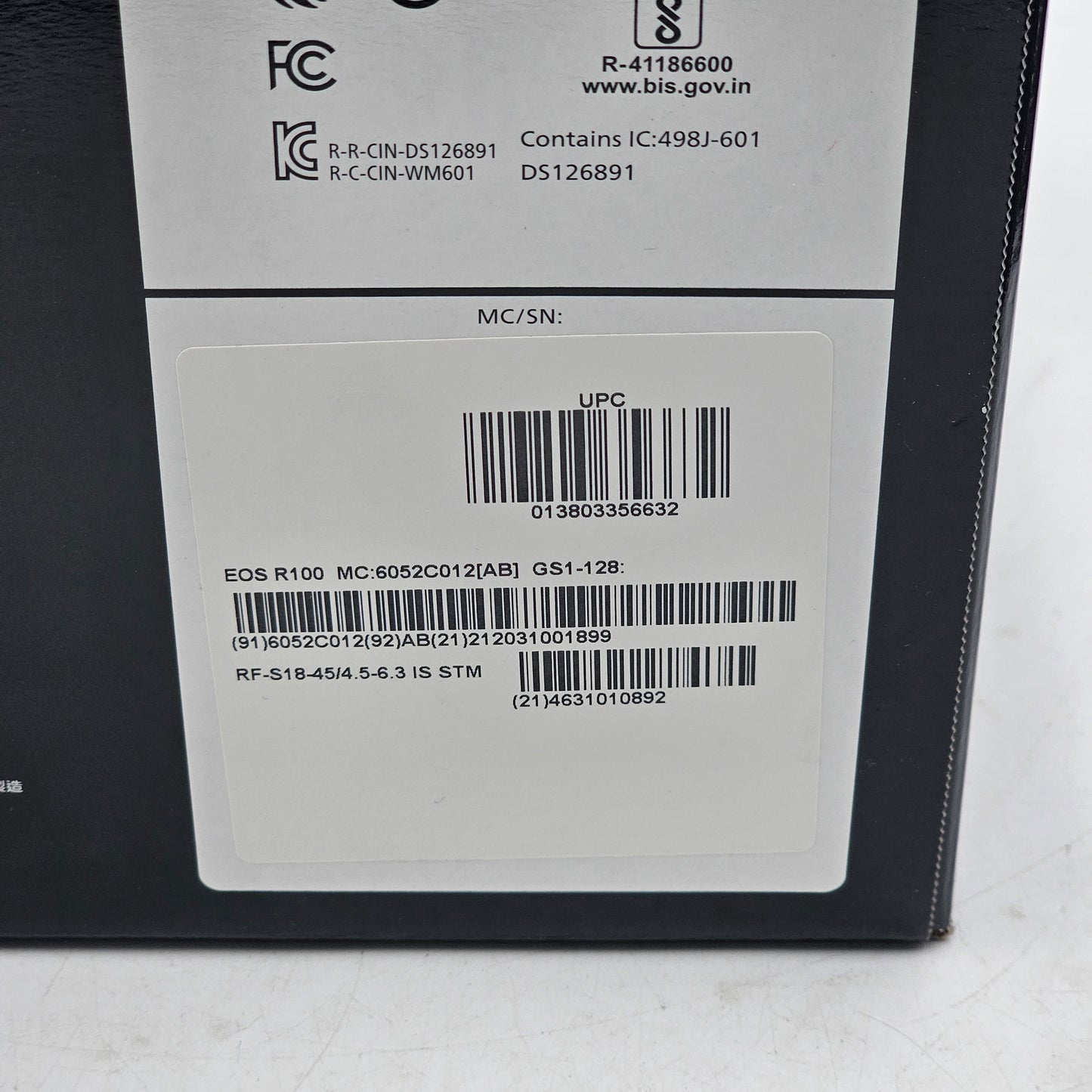 New Canon EOS R100 24.1MP Mirrorless Camera