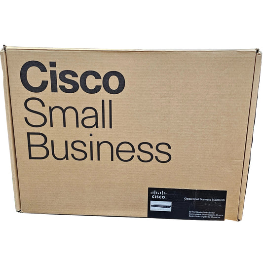 New Cisco SG200-50 50-Port Gigabit Smart Switch
