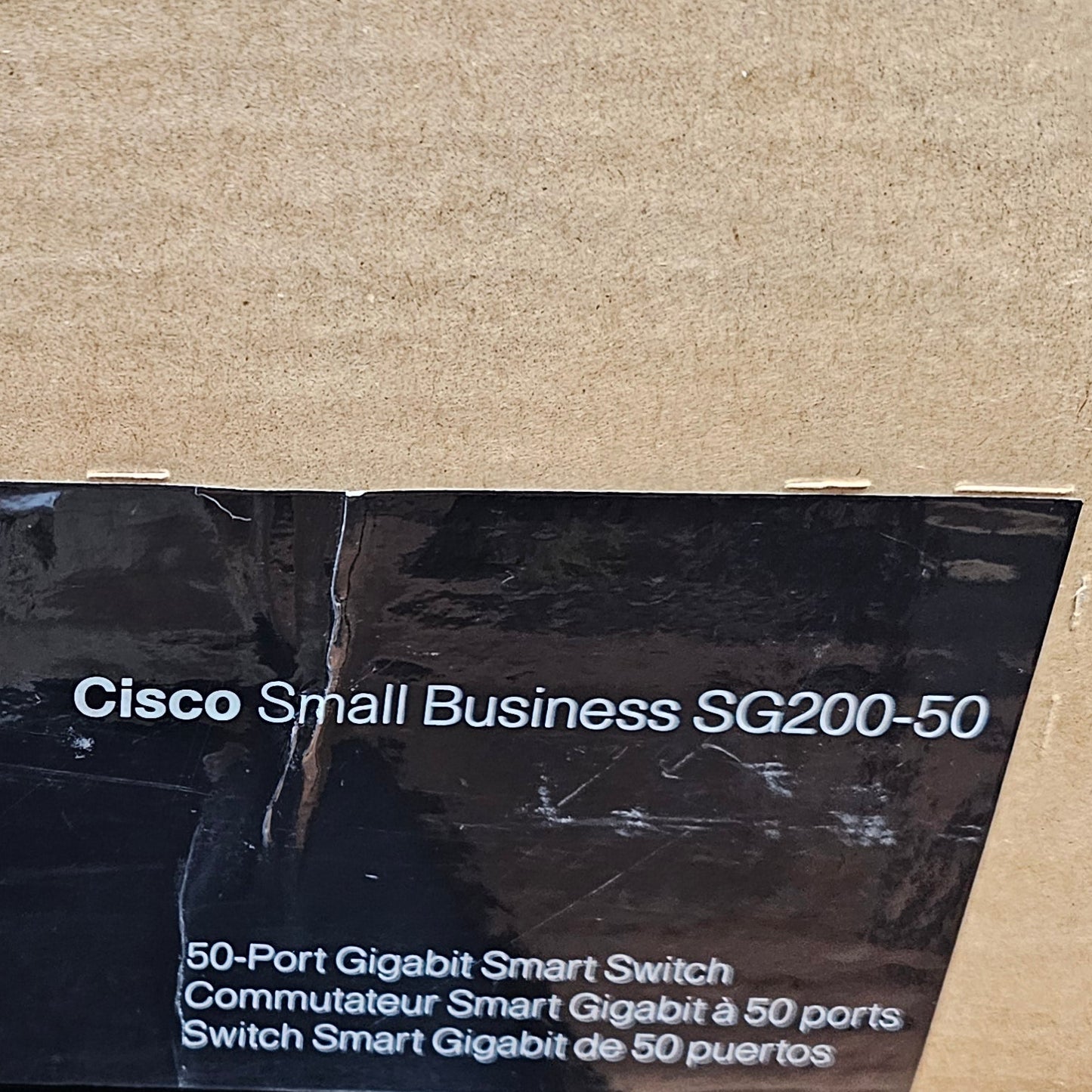 New Cisco SG200-50 50-Port Gigabit Smart Switch