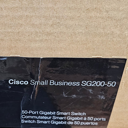 New Cisco SG200-50 50-Port Gigabit Smart Switch