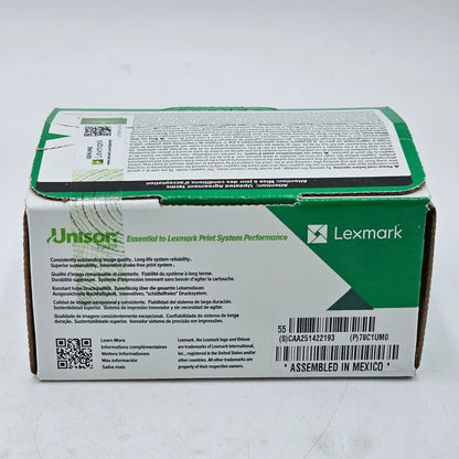 New Lexmark 78C1UM0 Magenta Toner Return Program Cartridge Ultra High Yield