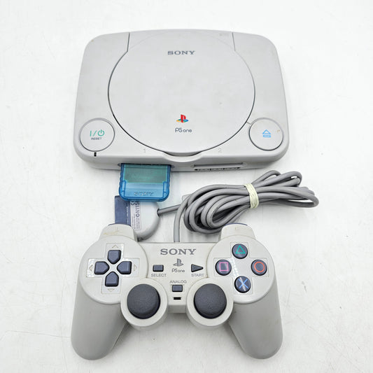 Sony PlayStation 1 PSOne PS1 2mb Light Gray Console Gaming System SCPH-101