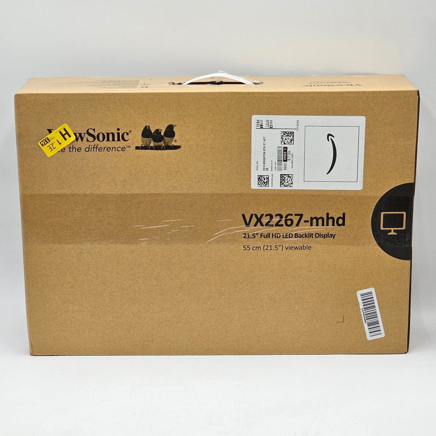 New ViewSonic VX2267-MHD 22" 1080p Freesync Monitor