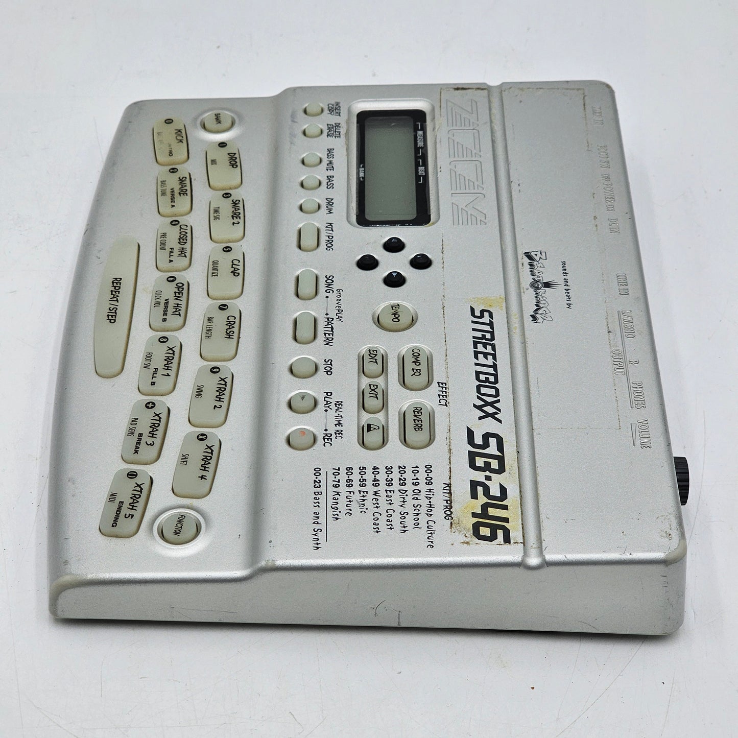 Zoom Streetboxx SB-246 Drum Machine
