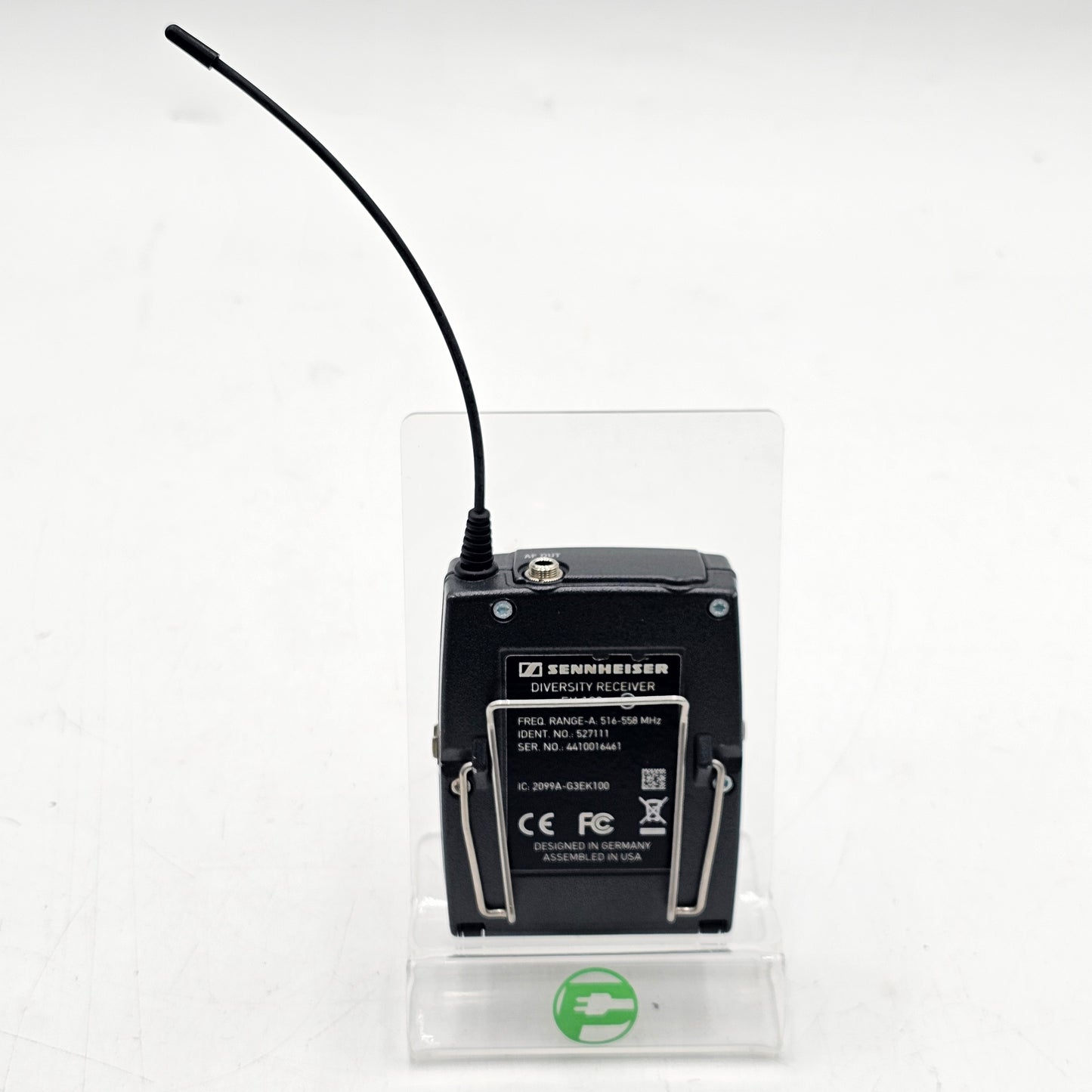 Sennheiser EW100 G3 Diversity Receiver EK 100 AG-HMC40P