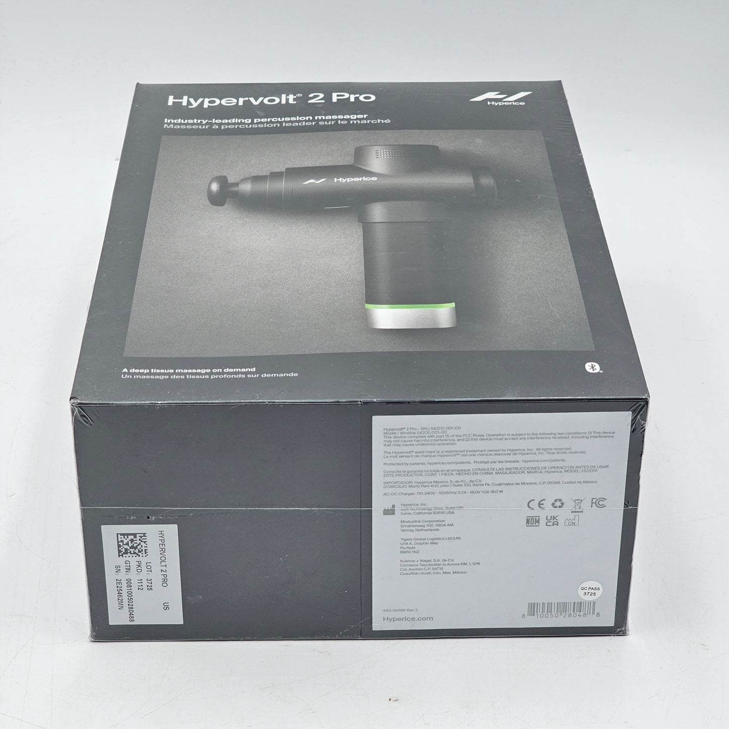New Hypervolt Hyper Ice 2 Pro Percussion Massager 54200