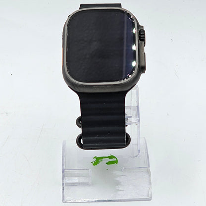 Unlocked Apple Watch Ultra 3 49MM Black Titanium Black Ocean Band MF0J4LW/A