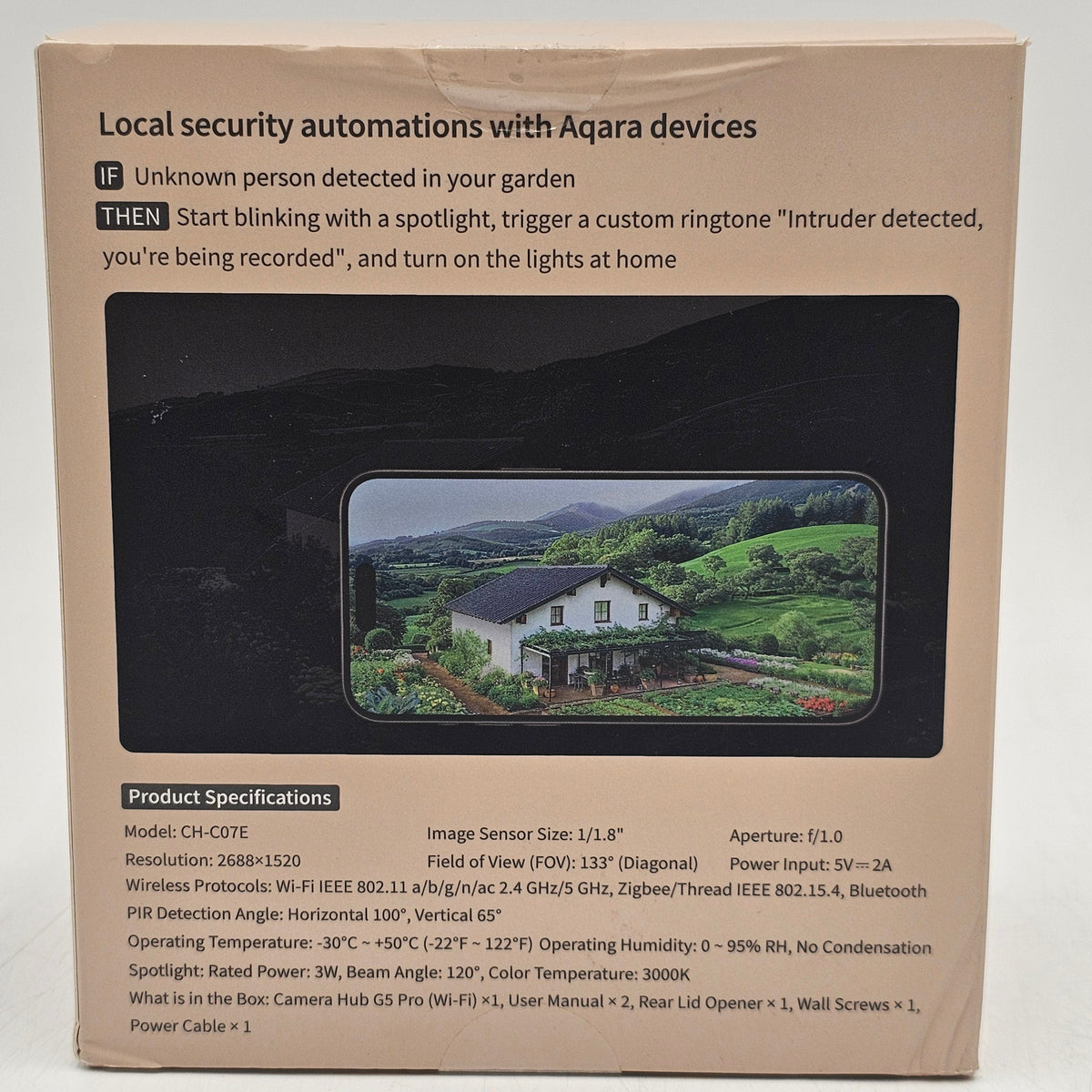 Aqara Camera Hub G5 Pro WiFi Black