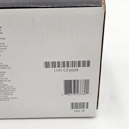 New HP 508x CF360X Black Toner Cartridge