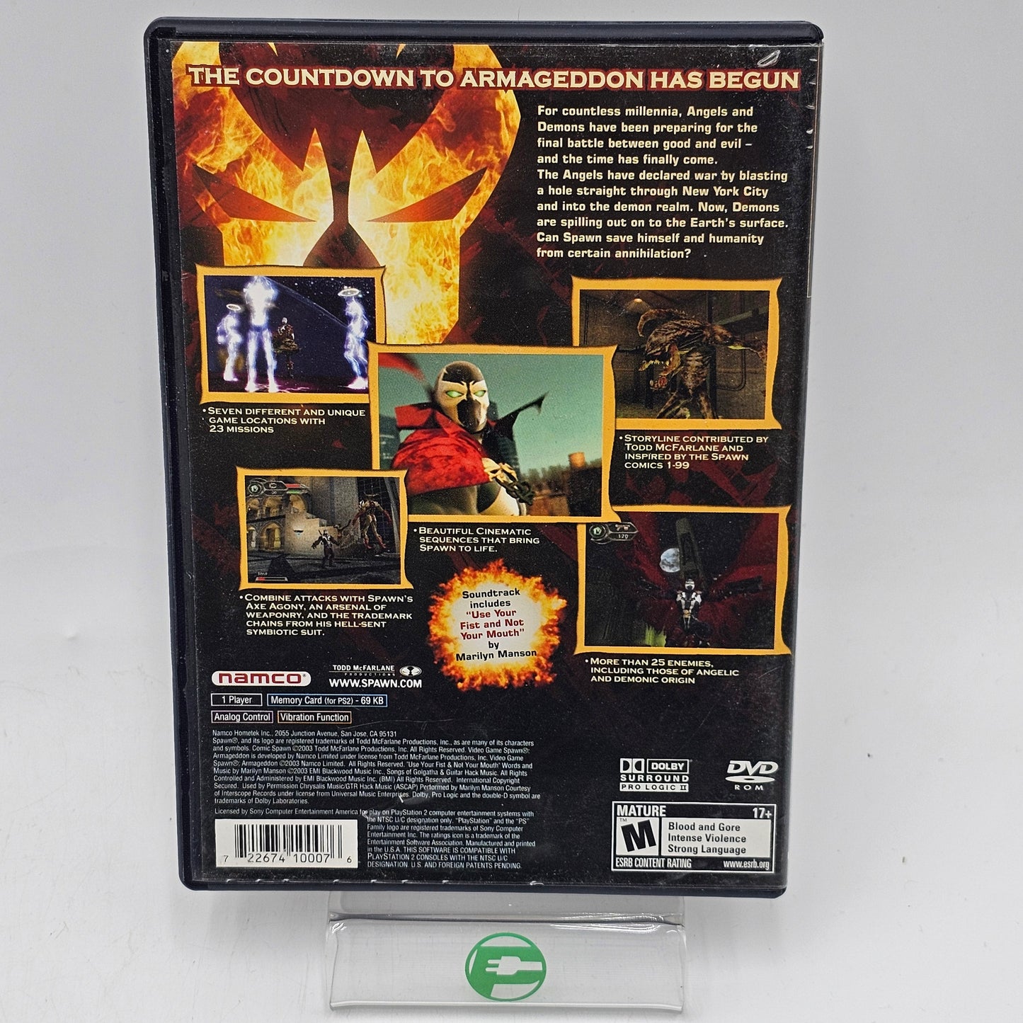 Spawn Armageddon (Sony PlayStation 2 PS2, 2003)