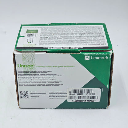 New Lexmark One Black Extra High Yield Toner Cartridge 70C1XK0 Black
