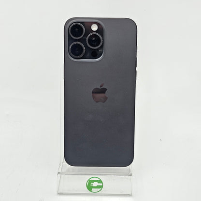 Factory Unlocked Apple iPhone 15 Pro Max 1TB Black Titanium MU6F3LL/A