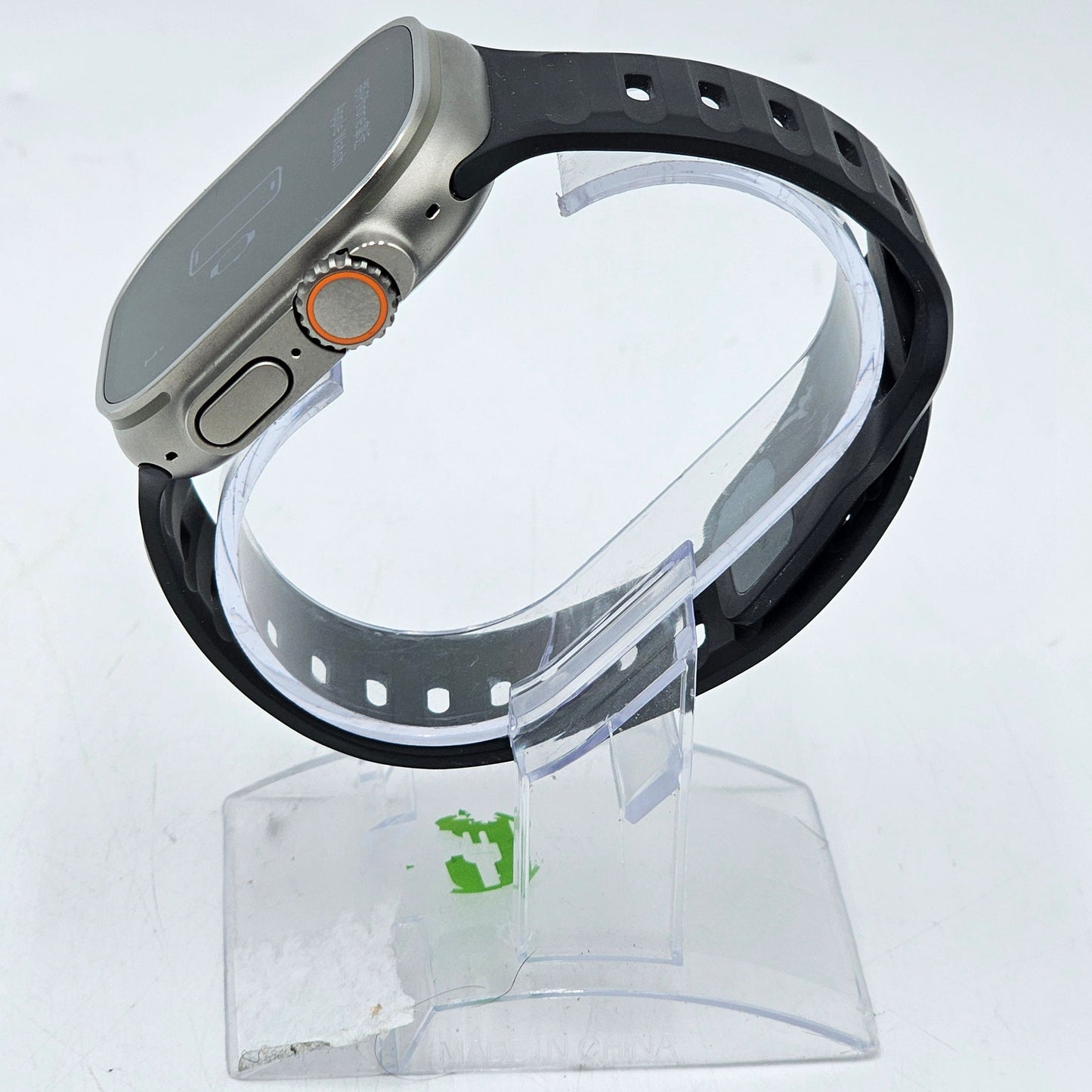 Unlocked Apple Watch Ultra 3 49MM Natural Titanium Black Sport Band MEWH4LW/A
