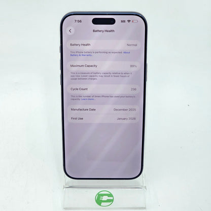 Factory Unlocked Apple iPhone 17 Pro Max 256GB Deep Blue MFXJ4LL/A