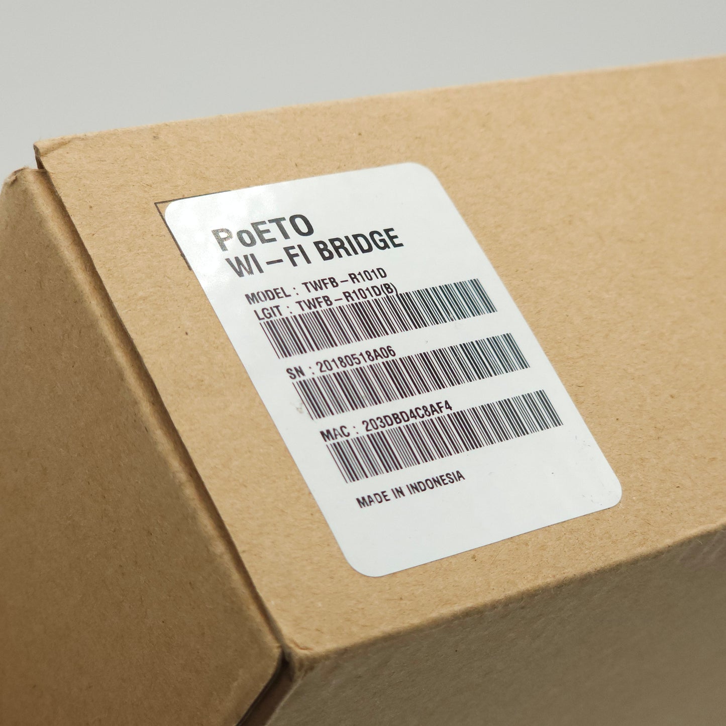 New LG Innotek POE To WiFi Bridge TWFB-R101D