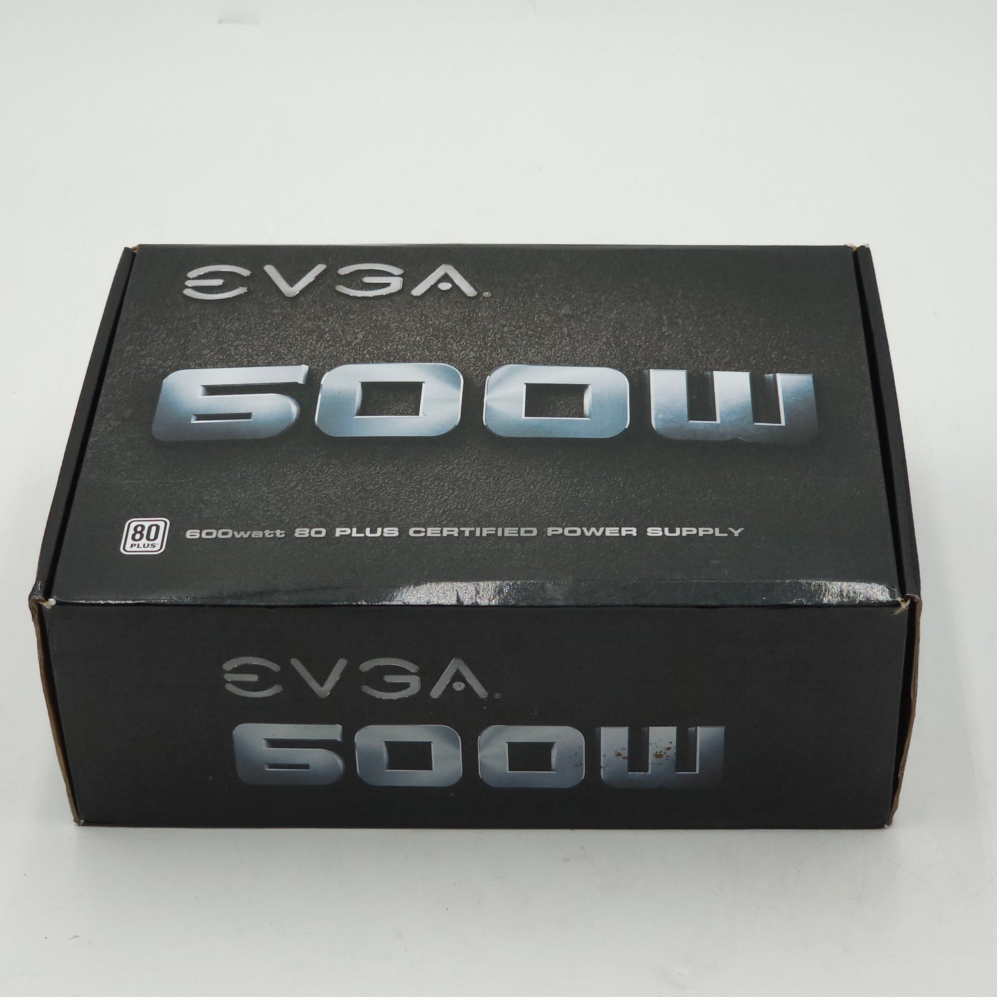 New EVGA  600W 80 Plus Certified Power Supply 100-W1-0600-K1