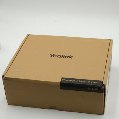 New YEALINK  Ultra Elegant Gigabit IP Phone SIP-T48U