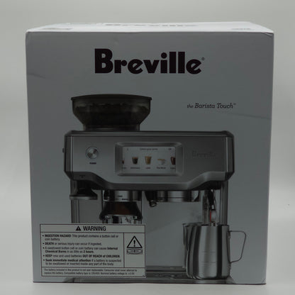 New Breville Barista Touch Expresso Machine BES880BSS1BUS1