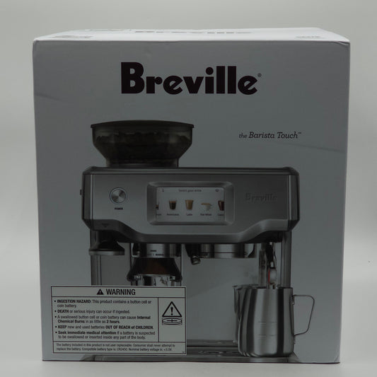 New Breville Barista Touch Expresso Machine BES880BSS1BUS1